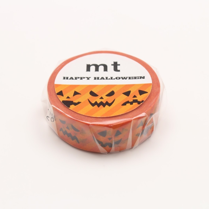 KAMOI mt 限定和紙膠帶: mt Jack of Lantern (MTHALL08)