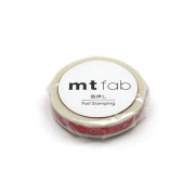 KAMOI mt 和紙膠帶: mt fab Foiled Ring (MTHK1P15)