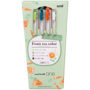 MITSUBISHI PENCIL uni-ball ONE 啫喱筆: 限定4色套裝 Fruit Tea系列/ Refresh款