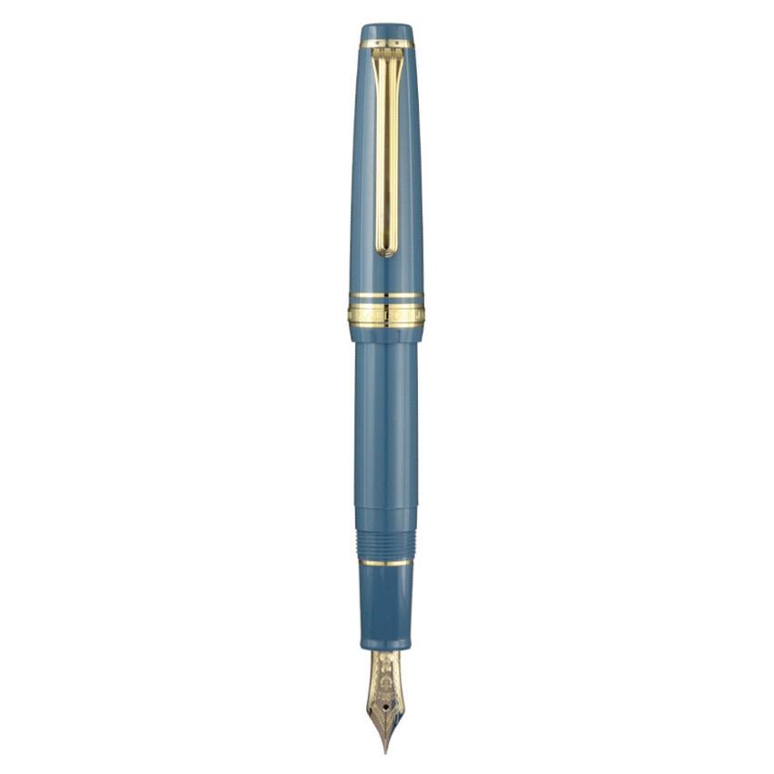 SAILOR Professional Gear Slim Mini 14K金尖 鋼筆: Ayur Blue