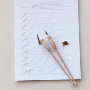 WRITTEN WORD CALLIGRAPHY: Dual Purpose Calligraphy Pen Holder