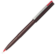 PENTEL PulaMan Stylo 塑膠墨水筆: 紅色