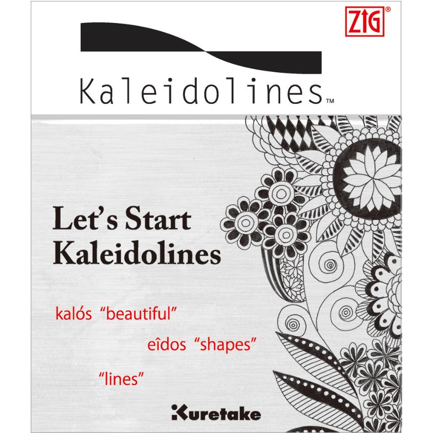 吳竹 Let's Start Kaleidolines 禪繞畫基礎教學書