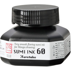 吳竹 ZIG Sumi Ink for Manga 60 書法/漫畫用黑色快乾黑水 60ml