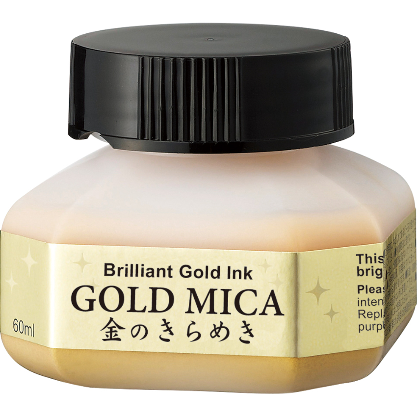 吳竹 ZIG Gold Mica 金色墨水 60ML