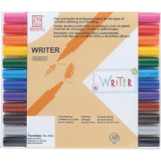 吳竹 ZIG Writer 雙頭劃線筆: 12色裝