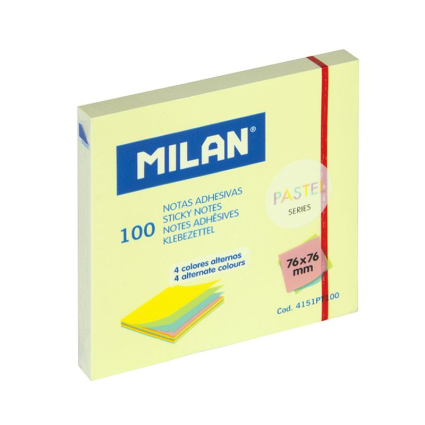 MILAN Pastel系列 便利貼 76 x 76mm (100張)