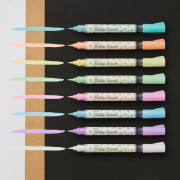 PENTEL Milky Brush Pastel 粉色毛筆系列