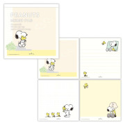 HALLMARK 日版 SNOOPY Be youself系列 便條紙/黃色 (812287) (4款共100張入)