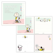 HALLMARK 日版 SNOOPY Be youself系列 便條紙/綠色 (812256) (4款共100張入)