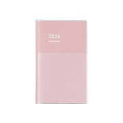 KOKUYO JIBUN TECHO 自我手帳 mini Diary 2024 (Pink)