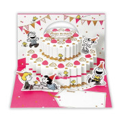 HALLMARK 日版 立體生日卡: SNOOPY Birthday Cake II