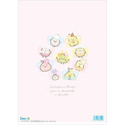 日本製文件夾: SUMIKKO GURASHI 角落生物/ 小草與花畑 (FA08303)