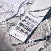 KING JIM KITTA便攜片裝貼紙組: Special 和紙燙銀系列/ Lace (KITH010)