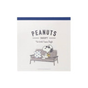 日本SNOOPY 便條本: PEANUTS AMERICAN TASTE 9 系列/Ivory款 (4款共100張入)