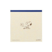 日本SNOOPY 便條本: PEANUTS AMERICAN TASTE 9 系列/Ivory款 (4款共100張入)