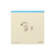 日本SNOOPY 便條本: PEANUTS AMERICAN TASTE 9 系列/Red款 (4款共100張入)