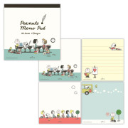 HALLMARK 日版 SNOOPY Stay Positive系列 便條紙/綠色 (825812) (4款共100張入)