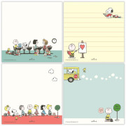 HALLMARK 日版 SNOOPY Stay Positive系列 便條紙/綠色 (825812) (4款共100張入)