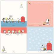 HALLMARK 日版 SNOOPY Stay Positive系列 便條紙/藍色 (825782) (4款共100張入)