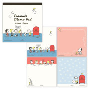 HALLMARK 日版 SNOOPY Stay Positive系列 便條紙/藍色 (825782) (4款共100張入)