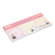 日本MOOMIN 便利貼組合: 23AW/Pink (3款共150張入)