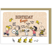 HALLMARK 日版 立體音樂生日卡: SNOOPY Birthday Music with Friends