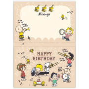 HALLMARK 日版 立體音樂生日卡: SNOOPY Birthday Music with Friends