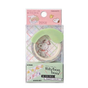 KUTSUWA SNOOPY Ribbon bon 紙膠帶切割器(連SNOOPY紙膠帶): 綠色切半款 (634SQF)