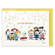 HALLMARK 日版 立體生日卡: SNOOPY On the Piano II