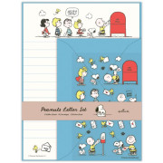 HALLMARK 日版 SNOOPY Stay Positive系列 信紙連信封套裝/藍色 (825744)