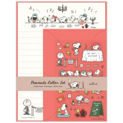 HALLMARK 日版 SNOOPY Stay Positive系列 信紙連信封套裝/紅色 (825751)