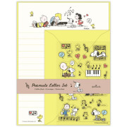 HALLMARK 日版 SNOOPY Stay Positive系列 信紙連信封套裝/黃色 (825768)