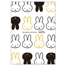 日本Miffy A4透明文件夾/ White