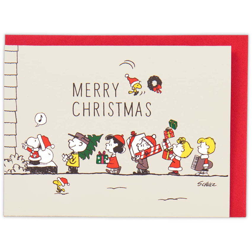 HALLMARK 日版 立體聖誕咭: SNOOPY Party Garland