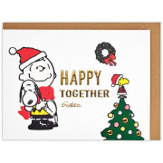 HALLMARK 日版 立體聖誕咭: SNOOPY Happy Together