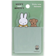 日本 Miffy and Snuffy 便利貼/緑色款 (30張入)