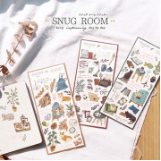 MIND WAVE 貼紙: Snug Room系列/BOOK (81766)