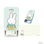 日本 Miffy 圖案便條紙25張及金屬小盒 (EB347) (隨機款)