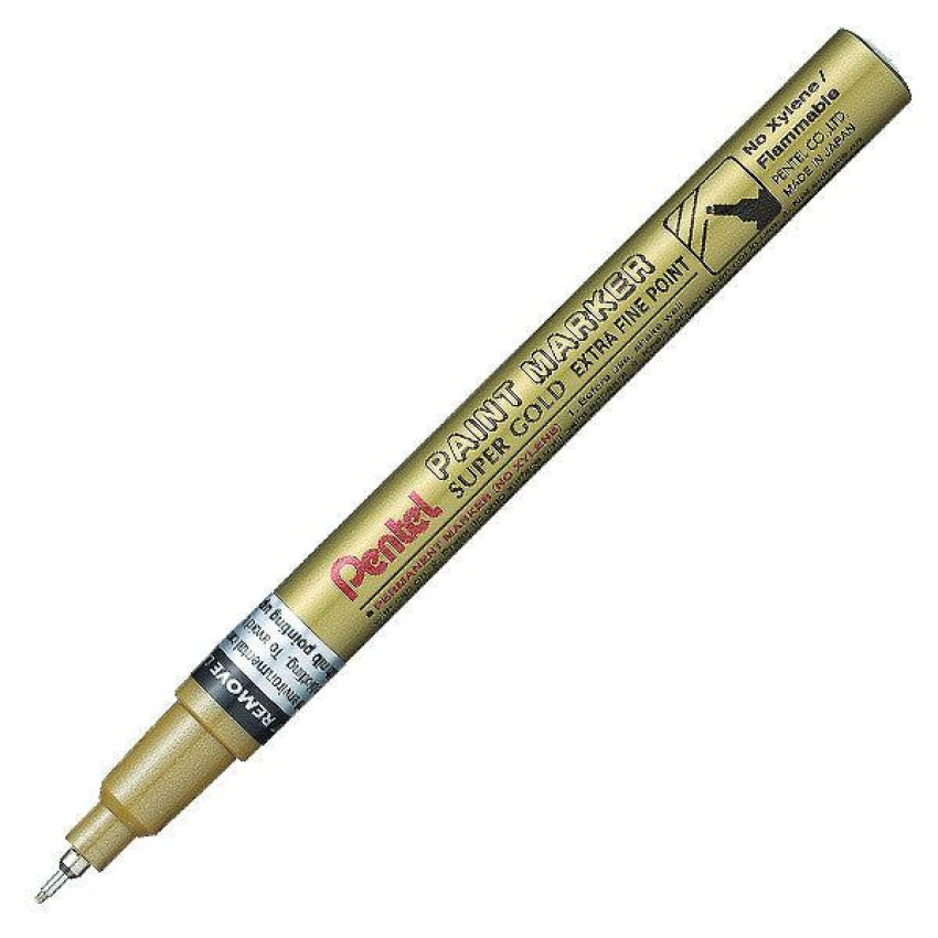 PENTEL 漆油筆: 金色 (極幼 1mm)