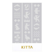 KING JIM KITTA便攜片裝貼紙組: Special系列/ Hekiga (KITPP006)