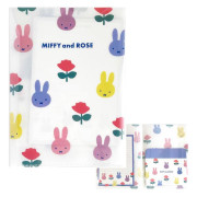 日本製 透明Miffy圖案文件夾連信紙信封套裝: Miffy & Rose款