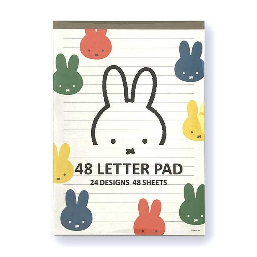 日本製 Miffy 24款設計信紙本 (48張) (BS24-61)