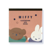 日本製 Miffy 方型Memo紙本: Miffy & Boris (BN24-43)