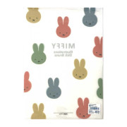 日本製 Miffy A4透明文件夾/Miffy with Colors (BS24-67)