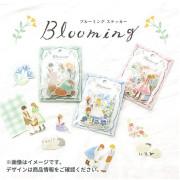 MIND WAVE 片裝貼紙包: Blooming系列/Blue (81831)