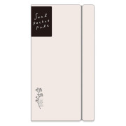 MIND WAVE Seal Pocket File 貼紙收納文件夾: Beige (57963)