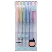 PILOT Juice 啫喱筆 0.5mm 6色套裝: 復古色/糖果淡色系列