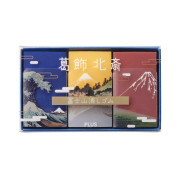 日本 AIR-IN 富士山造型擦膠: 葛飾北齋 富嶽三十六景 (限定盒裝 3個入)