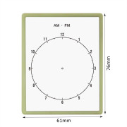 KODOMO NO KAO NOTE stamp 墨水不易透紙浸透印 限定套裝: 003 時鐘